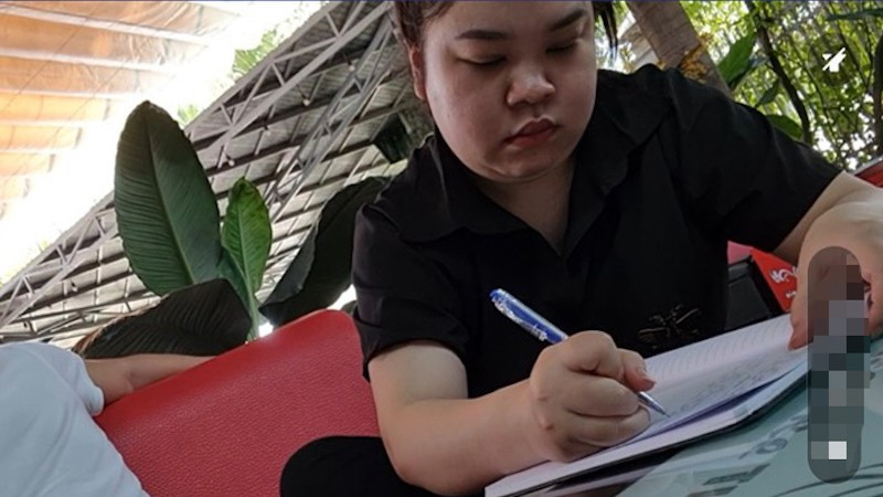 Đối tượng Đoàn Thị Thúy Hằng bị truy tố về tội lừa đảo chiếm đoạt tài sản. Ảnh: T.D Đối tượng Đoàn Thị Thúy Hằng bị truy tố về tội lừa đảo chiếm đoạt tài sản. Ảnh: T.D