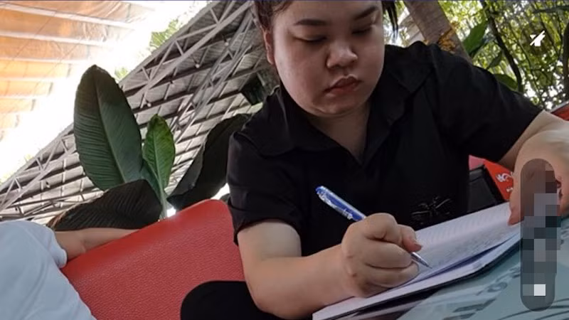 Đối tượng Đoàn Thị Thúy Hằng bị truy tố về tội lừa đảo chiếm đoạt tài sản. Ảnh: T.D