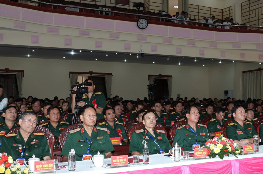 Đại biểu dự Đại hội TĐQT Quân đoàn 3 giai đoạn 2019-2024. Ảnh: T.D Đại biểu dự Đại hội TĐQT Quân đoàn 3 giai đoạn 2019-2024. Ảnh: T.D