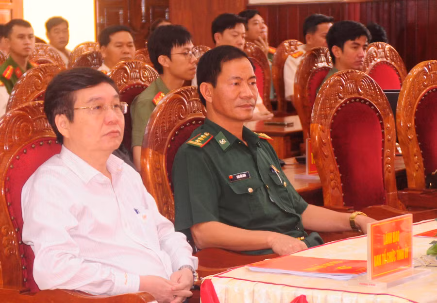 Các đại biểu tham dự lễ khai mạc hội thi Bí thư Chi bộ giỏi của Công an tỉnh Gia Lai. Ảnh: T.D