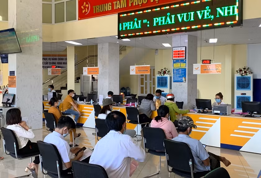 Trung tâm Phục vụ hành chính công của tỉnh Gia Lai. Ảnh: H.D