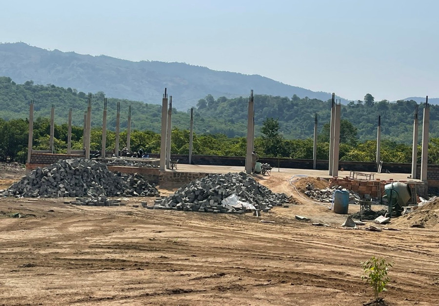 Trung tâm Văn hoá-Thể thao xã Ia Khai (huyện Ia Grai) được xây mới với kinh phí 5 tỷ đồng. Ảnh: T.D