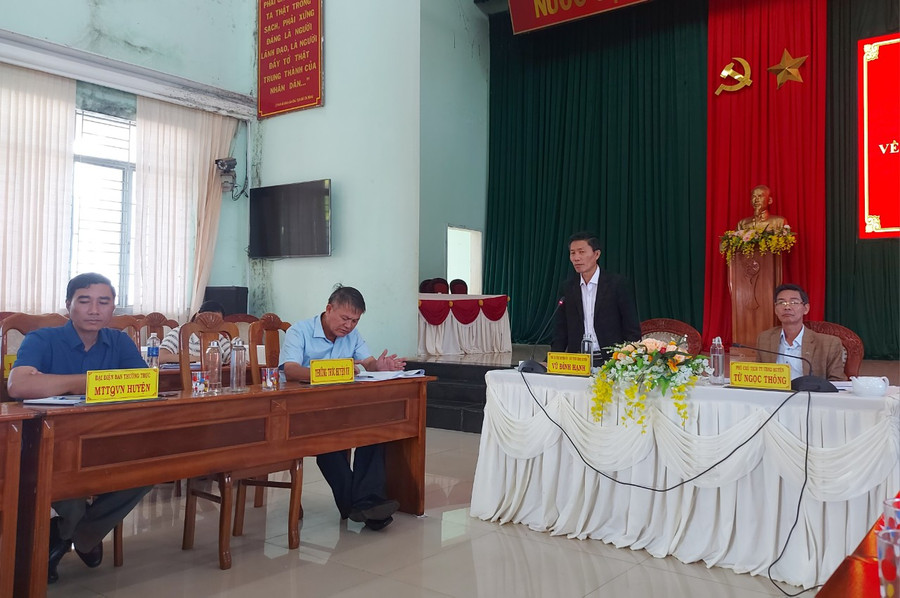 UBND huyện Chư Prông tổ chức hội nghị công tác quản lý bảo vệ rừng năm 2023. Ảnh: T.D UBND huyện Chư Prông tổ chức hội nghị công tác quản lý bảo vệ rừng năm 2023. Ảnh: T.D