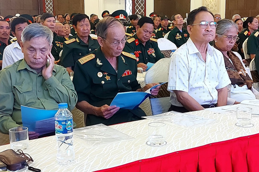 Các đại biểu dự buổi lễ kỷ niệm. Ảnh: Nguyễn Tú Các đại biểu dự buổi lễ kỷ niệm. Ảnh: Nguyễn Tú