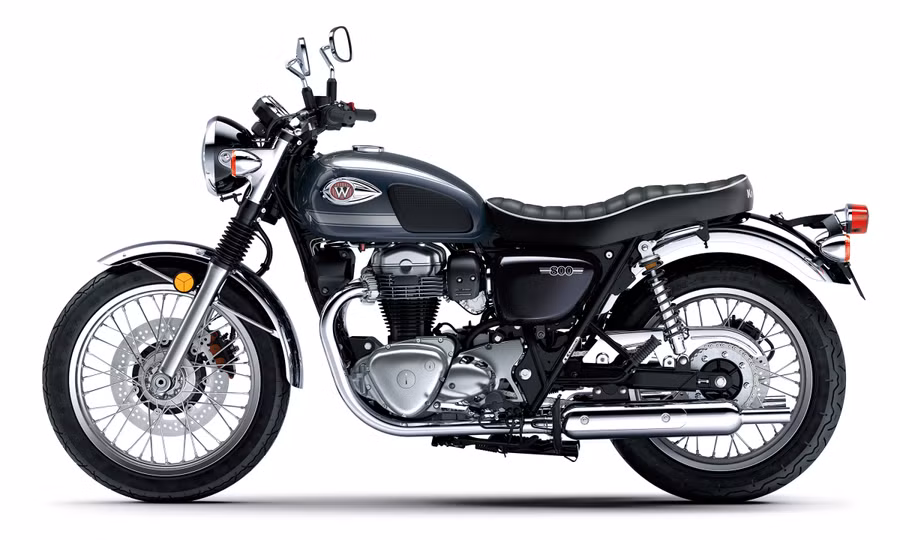 Kawasaki W800 tượng trưng cho nét đẹp cổ điển những năm 1960. (Nguồn: Kawasaki motors.com)