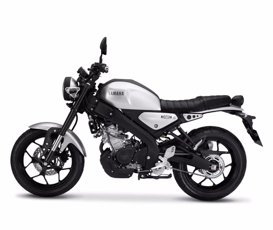 Yamaha RS155R màu bạc. Nguồn: Yamaha