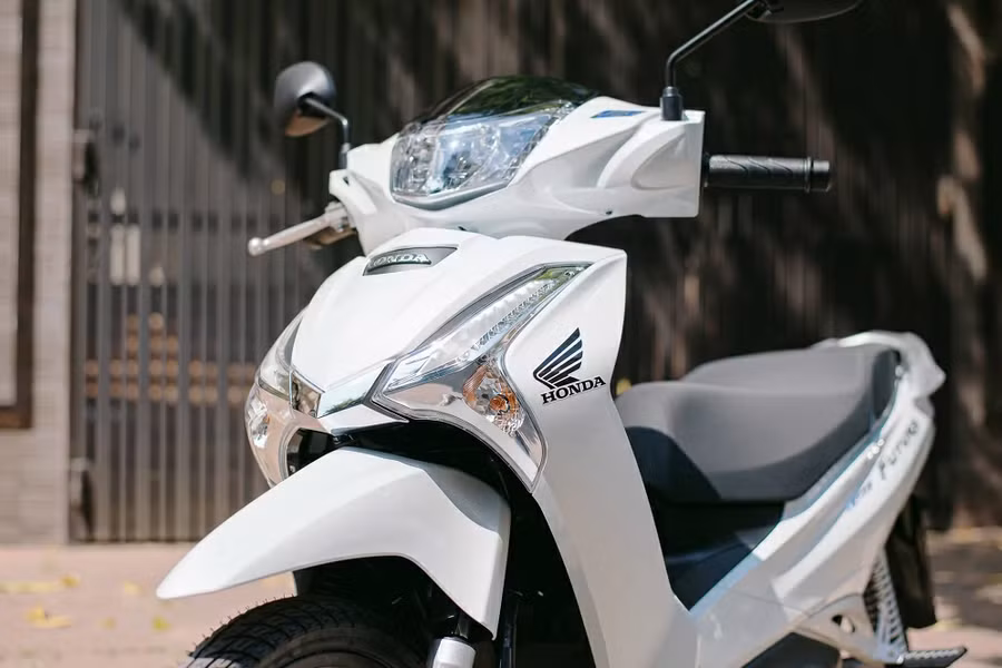 Honda Future 125 FI 2024 màu trắng (Nguồn: Honda)