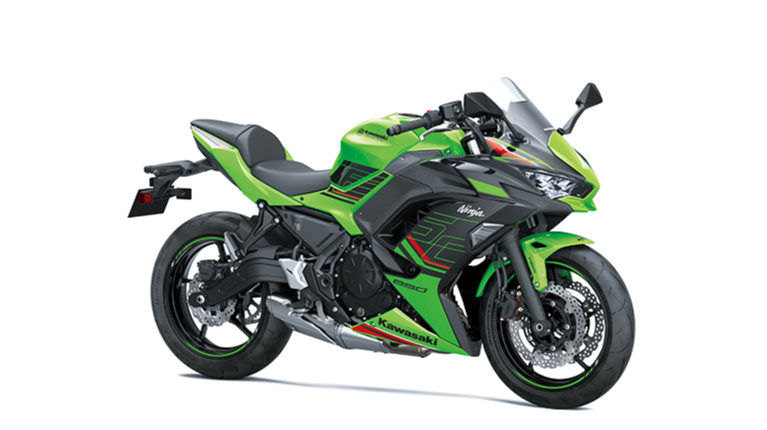 Kawasaki Ninja 650 màu xanh bóng (Nguồn: Kawasaki motors.com)