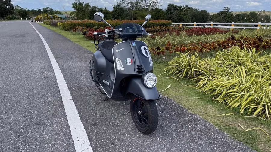 Vespa Sei Giorni được sinh ra để tái hiện "huy hoàng một thời" trên đường đua. (Nguồn: danhgiaxe.com)