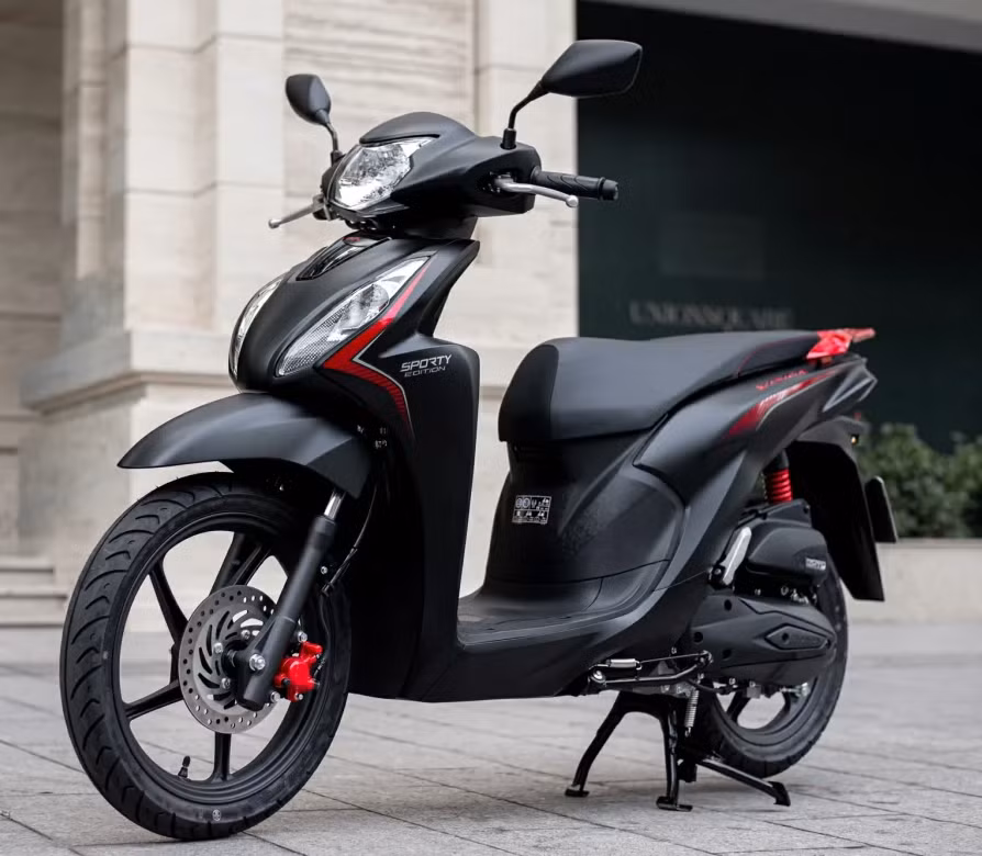Honda Vision 2024 Thể thao Đen (Nguồn: Honda)