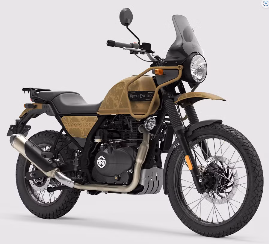 Về thiết kế tổng thể, Himalayan giữ phong cách cổ điển đặc trưng của Royal Enfield nhưng vẫn toát lên vẻ hiện đại và mạnh mẽ. (Nguồn: royalenfield.com)