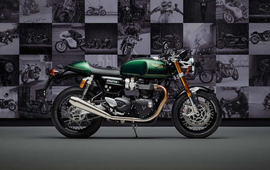 Khung sườn nhẹ kết hợp với hệ thống treo Ohlins cao cấp ở phía sau và phuộc Showa ở phía trước, giúp Thruxton RS đạt độ ổn định và cảm giác lái mượt mà. (Nguồn: triumphmotorcycles.com.vn)