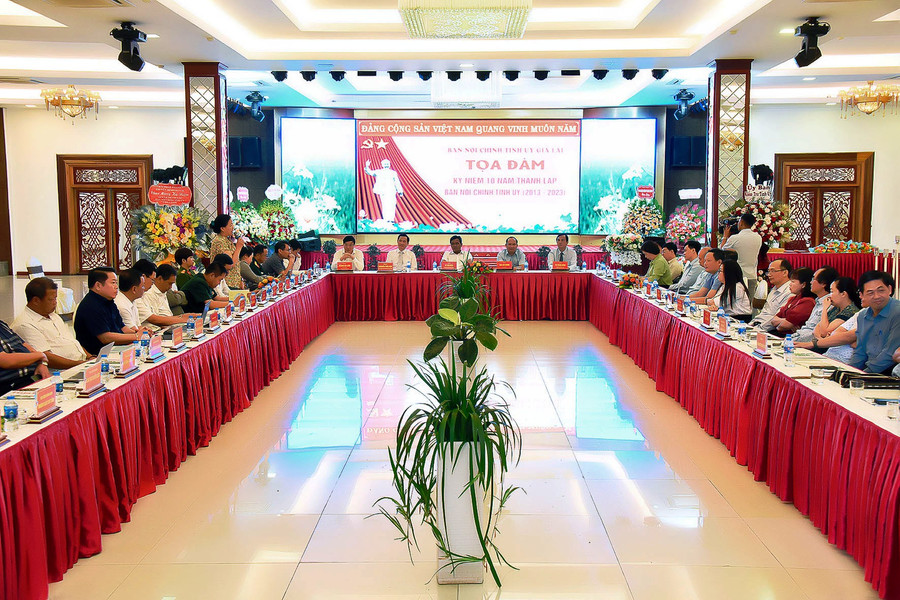 Quang cảnh buổi tọa đàm. Ảnh: Đức Thụy