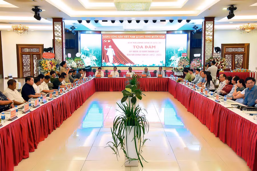 Quang cảnh buổi tọa đàm. Ảnh: Đức Thụy Quang cảnh buổi tọa đàm. Ảnh: Đức Thụy