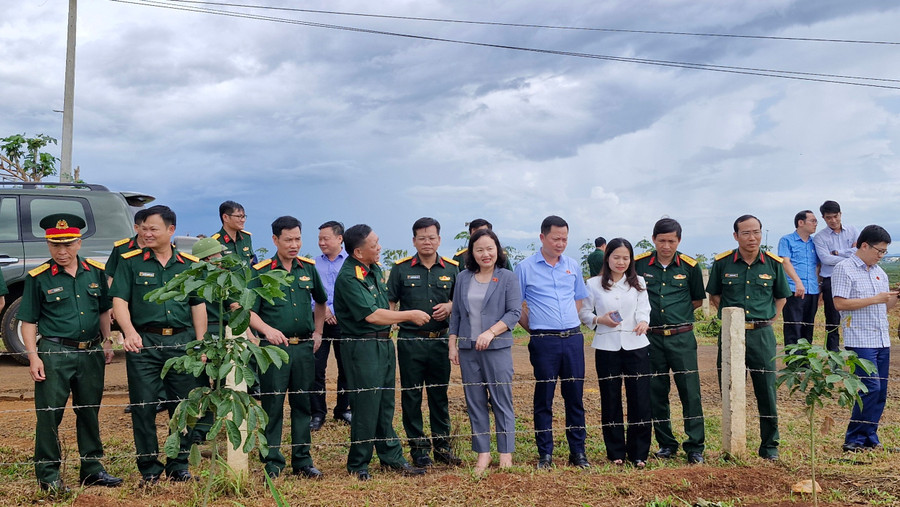 Đoàn công tác kiểm tra việc sản xuất kinh doanh tại Công ty 75 . Ảnh: Vĩnh Hoàng Đoàn công tác kiểm tra việc sản xuất kinh doanh tại Công ty 75 . Ảnh: Vĩnh Hoàng