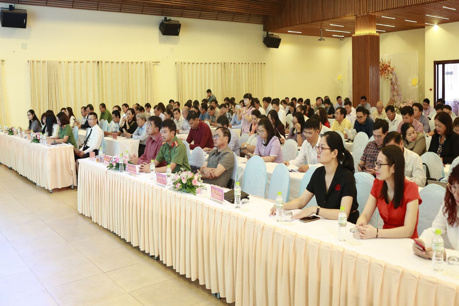 Các đại biểu tham dự hội nghị. Ảnh: Vĩnh Hoàng Các đại biểu tham dự hội nghị. Ảnh: Vĩnh Hoàng