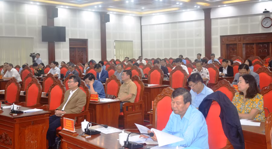 Các đại biểu tham dự hội nghị. Ảnh: Vĩnh Hoàng