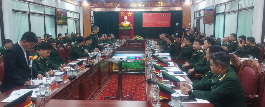 Quang cảnh hội nghị sơ kết. Ảnh: Vĩnh Hoàng Quang cảnh hội nghị sơ kết. Ảnh: Vĩnh Hoàng