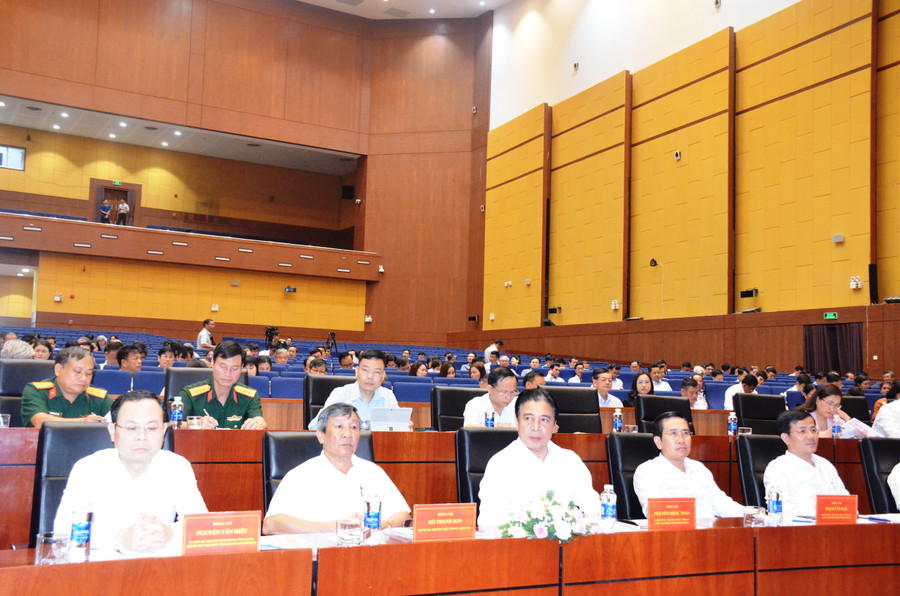 Các đại biểu tham dự hội nghị. Ảnh: Vĩnh Hoàng Các đại biểu tham dự hội nghị. Ảnh: Vĩnh Hoàng