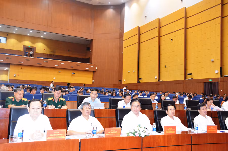 Các đại biểu tham dự hội nghị. Ảnh: Vĩnh Hoàng