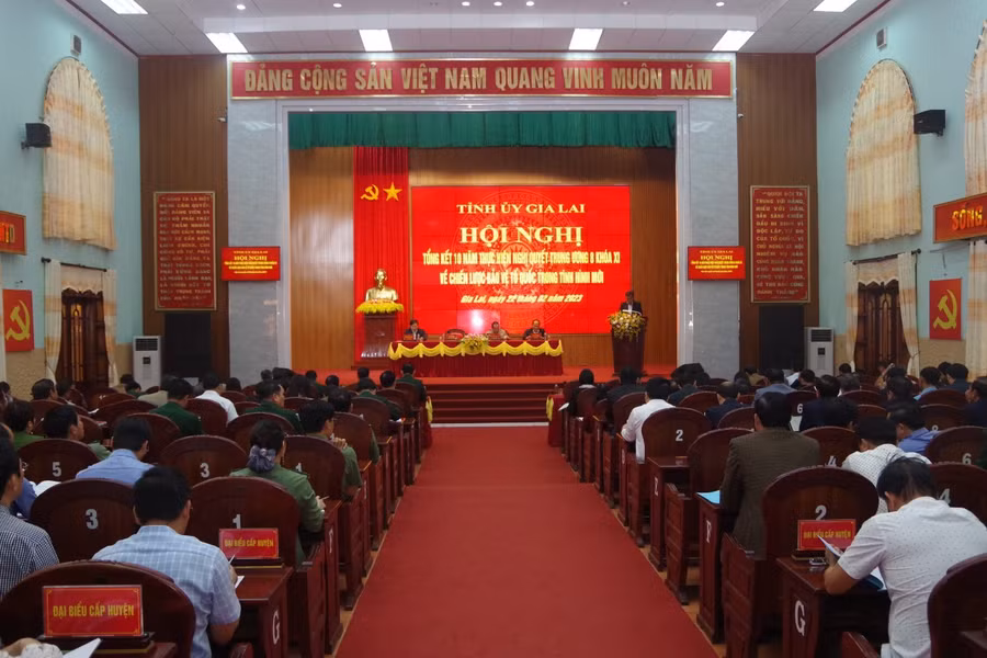 Quang cảnh hội nghị. Ảnh Vĩnh Hoàng