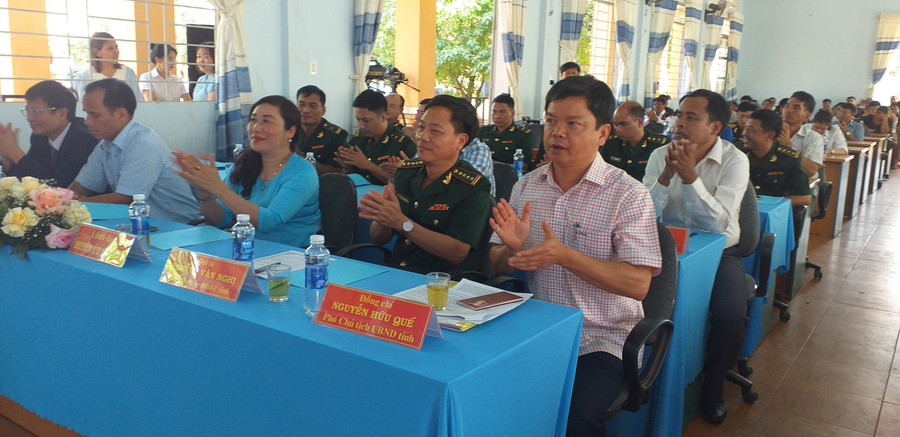 Các đại biểu tham dự ngày hội. Ảnh: Vĩnh Hoàng Các đại biểu tham dự ngày hội. Ảnh: Vĩnh Hoàng