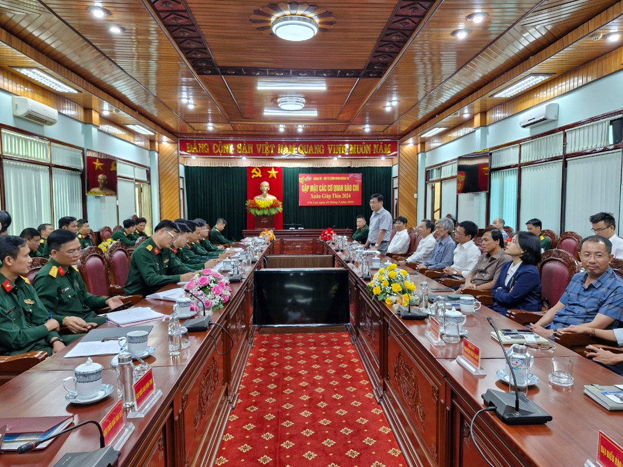 Quang cảnh buổi gặp mặt. Ảnh: Vĩnh Hoàng