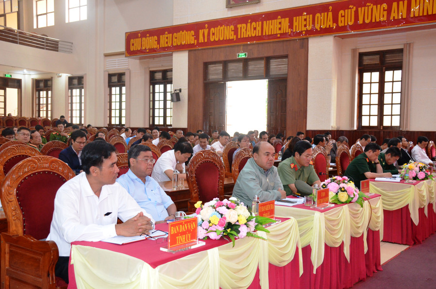 Các đại biểu dự hội nghị. Ảnh: VĨNH HOÀNG Các đại biểu dự hội nghị. Ảnh: VĨNH HOÀNG