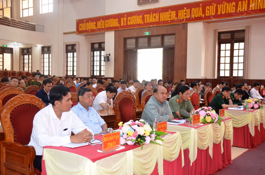 Các đại biểu dự hội nghị. Ảnh: VĨNH HOÀNG Các đại biểu dự hội nghị. Ảnh: VĨNH HOÀNG