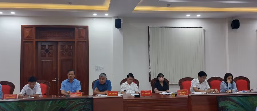 Các đại biểu dự hội nghị tại điểm cầu Gia Lai. Ảnh: Vĩnh Hoàng Các đại biểu dự hội nghị tại điểm cầu Gia Lai. Ảnh: Vĩnh Hoàng