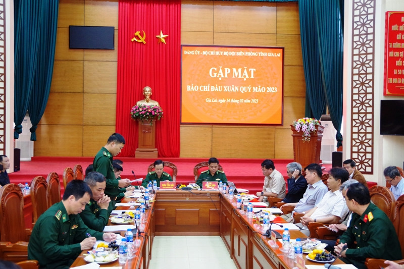 Quang cảnh buổi gặp mặt. Ảnh: Vĩnh Hoàng
