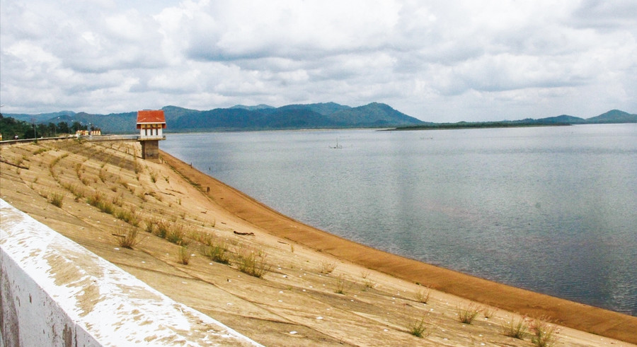 Hồ thủy lợi Ia Mơr nơi xảy ra vụ đuối nước. Ảnh: Vĩnh Hoàng Hồ thủy lợi Ia Mơr nơi xảy ra vụ đuối nước. Ảnh: Vĩnh Hoàng