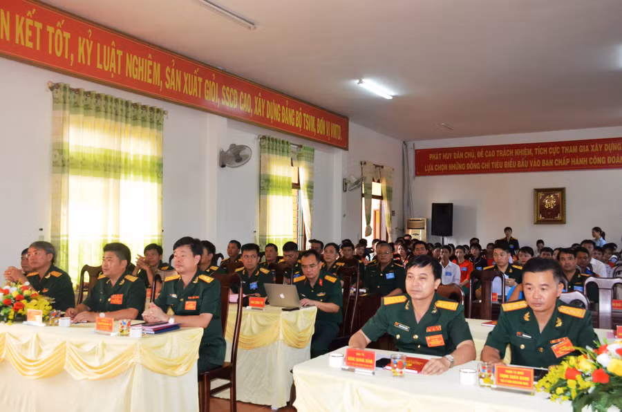 Các đại biểu tham dự đại hội. Ảnh: Vĩnh Hoàng