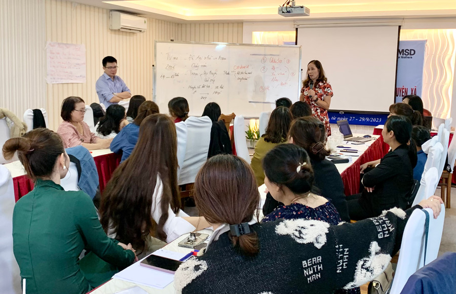 Quang cảnh lớp tập huấn. Ảnh: Như Nguyện Quang cảnh lớp tập huấn. Ảnh: Như Nguyện