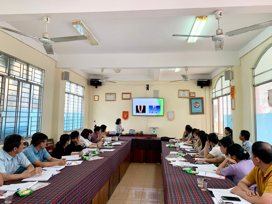 Quang cảnh lớp tập huấn. Ảnh: Như Nguyện Quang cảnh lớp tập huấn. Ảnh: Như Nguyện