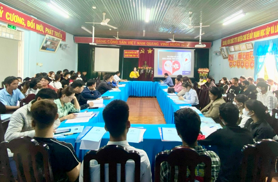 Quang cảnh hội nghị truyền thông. Ảnh: Như Nguyện