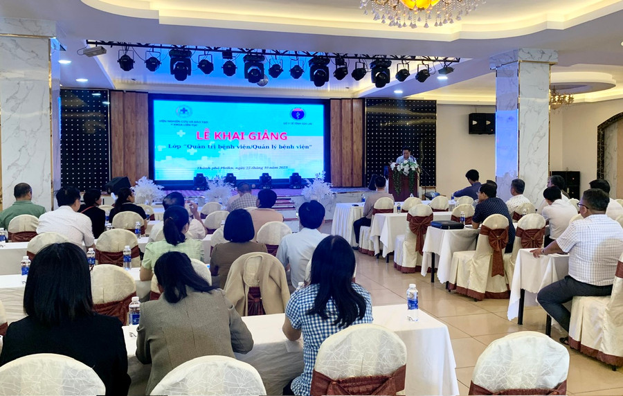Quang cảnh lớp đào tạo. Ảnh: Như Nguyện