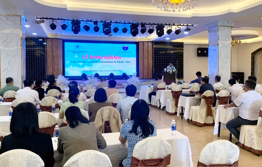 Quang cảnh lớp đào tạo. Ảnh: Như Nguyện