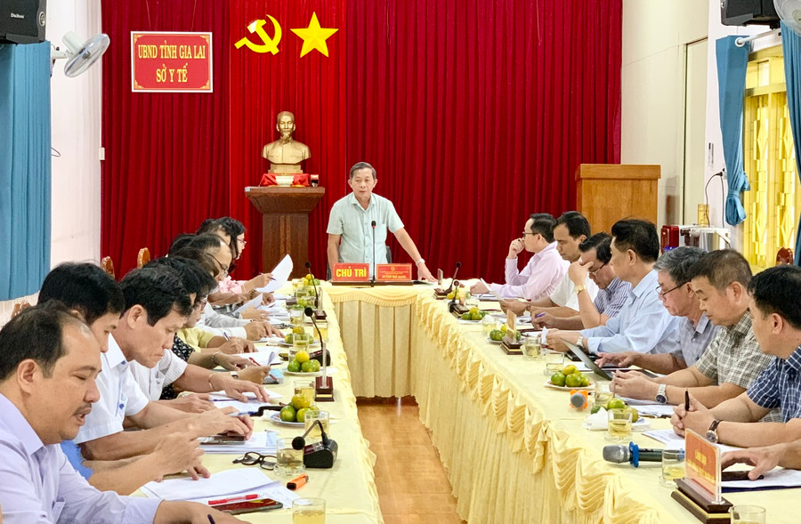 Ủy viên Ban Thường vụ Tỉnh ủy, Trưởng ban Tuyên giáo Tỉnh ủy, Trưởng ban Văn hóa-Xã hội HĐND tỉnh Huỳnh Thế Mạnh kết luận buổi khảo sát. Ảnh: Như Nguyện