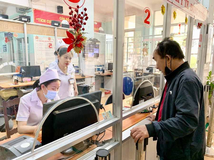 Từ 1-3-2024, Bệnh viện Đa khoa Gia Lai triển khai thêm khám bệnh, chữa bệnh vào thứ 7 hàng tuần. Ảnh: Như Nguyện