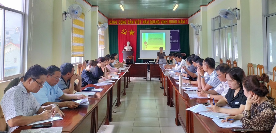 Quang cảnh lớp tập huấn. Ảnh: Như Nguyện Quang cảnh lớp tập huấn. Ảnh: Như Nguyện