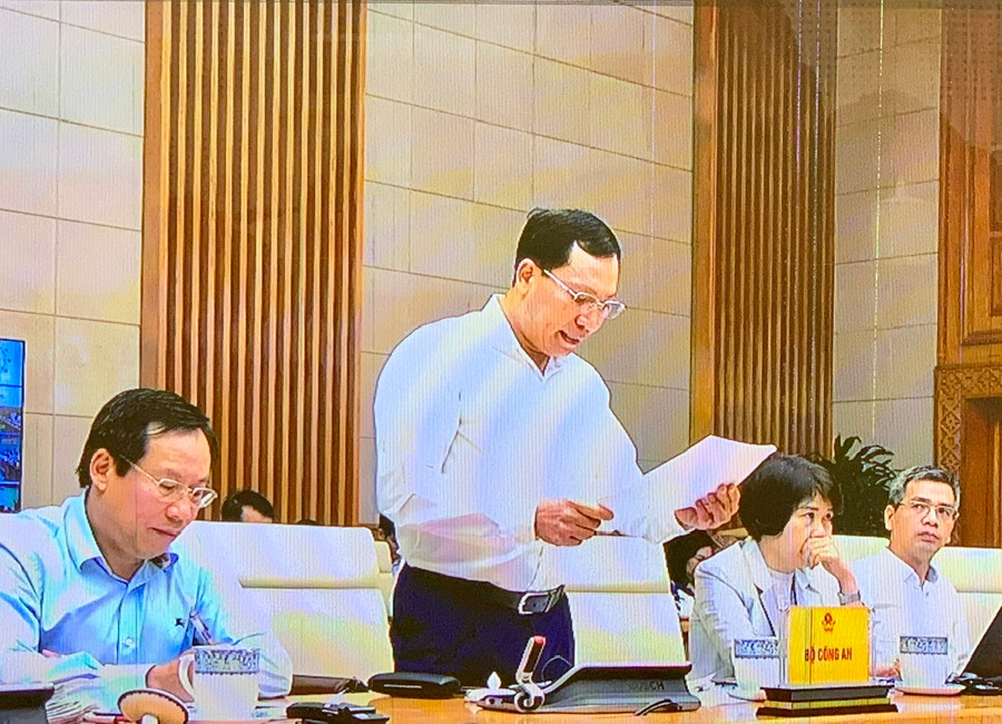 Hội nghị ghi nhận nhiều tham luận của các bộ, ban, ngành Trung ương và địa phương. Ảnh: Như Nguyện