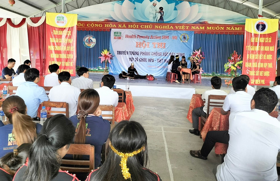 Quang cảnh hội thi. Ảnh: Như Nguyện