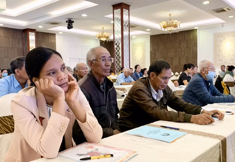 Quang cảnh hội nghị tập huấn. Ảnh: Như Nguyện