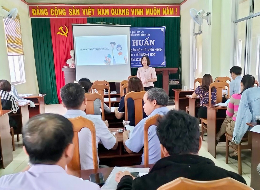 Quang cảnh lớp tập huấn. Ảnh: Như Nguyện Quang cảnh lớp tập huấn. Ảnh: Như Nguyện
