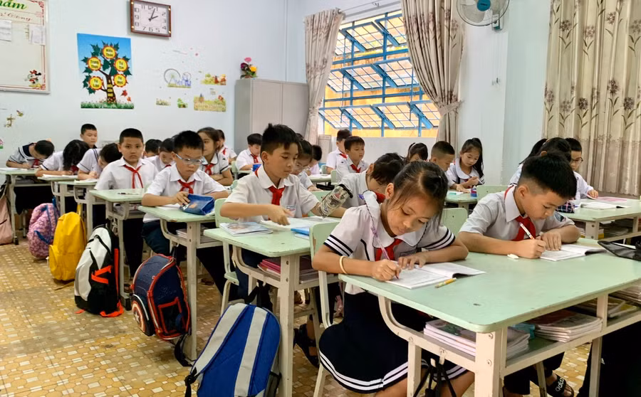 Dự kiến có trên 170 ngàn trẻ từ 6 đến 11 tuổi tại Gia Lai được uống thuốc tẩy giun trong kế hoạch lần này. Ảnh: Như Nguyện