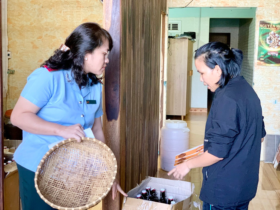 Tại thời điểm kiểm tra, Công ty TNHH Ribio Home đang hoạt động bình thường. Ảnh: Như Nguyện Tại thời điểm kiểm tra, Công ty TNHH Ribio Home đang hoạt động bình thường. Ảnh: Như Nguyện