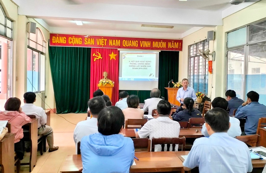 Quang cảnh lớp tập huấn. Ảnh: Như Nguyện