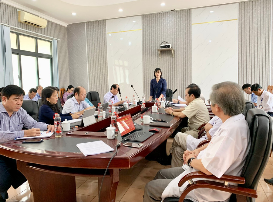 Quang cảnh buổi làm việc. Ảnh: Như Nguyện Quang cảnh buổi làm việc. Ảnh: Như Nguyện