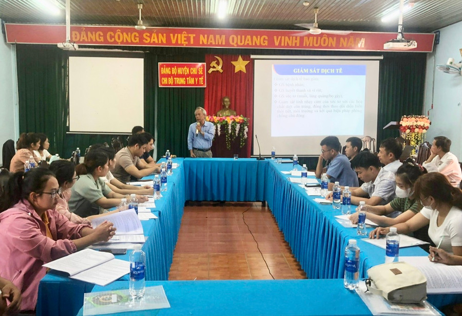 Quang cảnh lớp tập huấn. Ảnh: Như Nguyện Quang cảnh lớp tập huấn. Ảnh: Như Nguyện